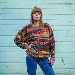 Coogi sweater look alike! Pure australian wool!